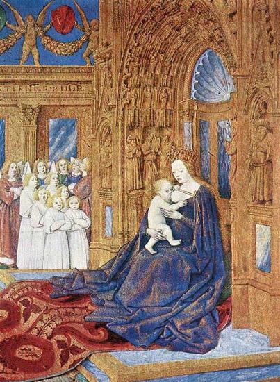 Jean Fouquet The Madonna before the Cathedral china oil painting image